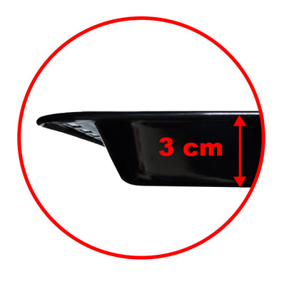 UNIQDEALZ 455x370x31 mm Universal Backblech Fettpfanne emailliert /  passend für BSH-Gruppe 662999 – 00662999, 434038 kompatibel Bosch Siemens Neff Constructa Balay NEFF Gorenje