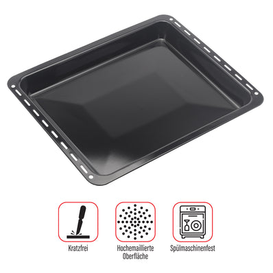 UNIQ DEALZ 455x370x 31 und 46mm 3er SET passend für BSH-Gruppe 662999 – 00662999, 434038 kompatibel Bosch Siemens Neff