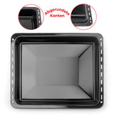 UNIQ DEALZ 455x370x 31 und 46mm 3er SET passend für BSH-Gruppe 662999 – 00662999, 434038 kompatibel Bosch Siemens Neff