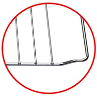 UNIQDEALZ 460x370x25 mm Universal SET Backblech und Backrost/Fettpfanne emailliert/passend für Bosch/Siemens/Constructa/Neff BSH-Gruppe für Teile Nr. 675876 und 662999 /Samsung/Gorenje/Teka/Beko