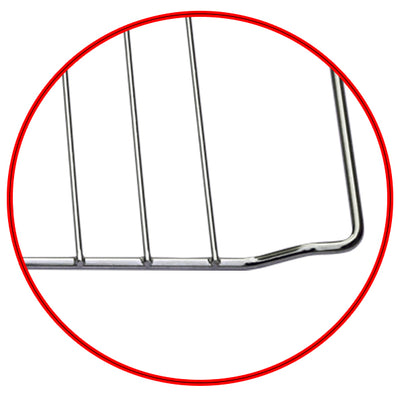 UNIQDEALZ 445x375x30 mm Set Backblech und Backrost passend für Whirlpool Gruppe Bauknecht Whirlpool Ignis IKEA Algor