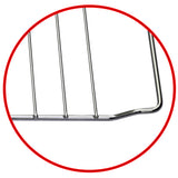 Backrost 455x370x25 mm Uniq Dealz  Backgitter/ Ofengitter verchromt passend für Herde:  Bosch Balay Constructa Siemens TeileNr. 00577170