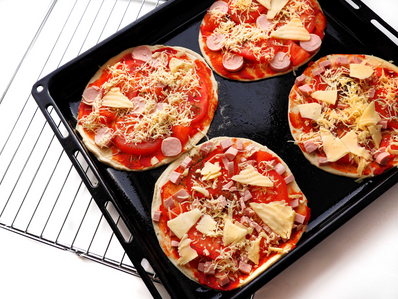 UNIQDEALZ 445x375x40 mm Set tiefes Backblech und Backrost passend für Whirlpool Gruppe Bauknecht Whirlpool Ignis IKEA Algor