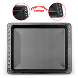 UNIQDEALZ 460x370x25 mm Universal SET Backblech und Backrost/Fettpfanne emailliert/passend für Bosch/Siemens/Constructa/Neff BSH-Gruppe für Teile Nr. 675876 und 662999 /Samsung/Gorenje/Teka/Beko