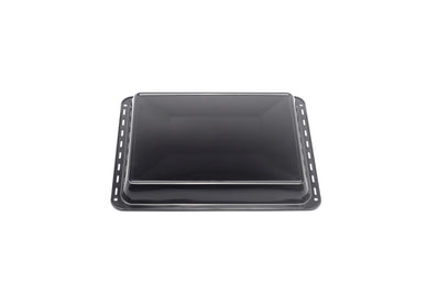 UNIQDEALZ 2er SPARSET 455x370x 31 und 46mm mit 2 Bleche 2 Tiefe emailliert Neff Bosch Siemens passend für BSH 662999, 434038 Bosch Siemens Neff